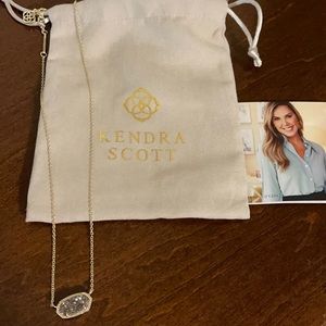 Beautiful charcoal grey Kendra Scott necklace